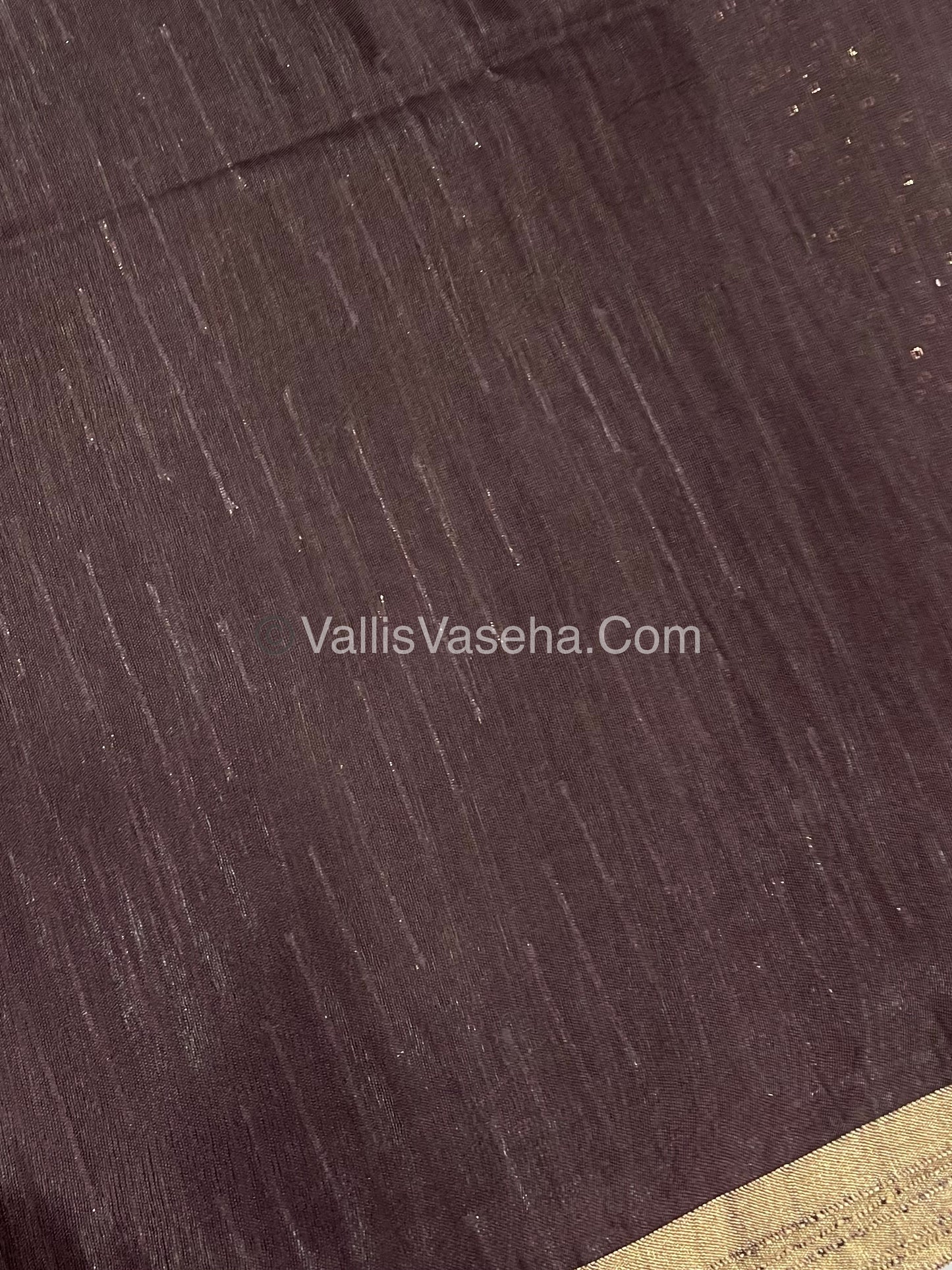 Bhagalpuri Silk | Pink with Brown Shade | VVBS010