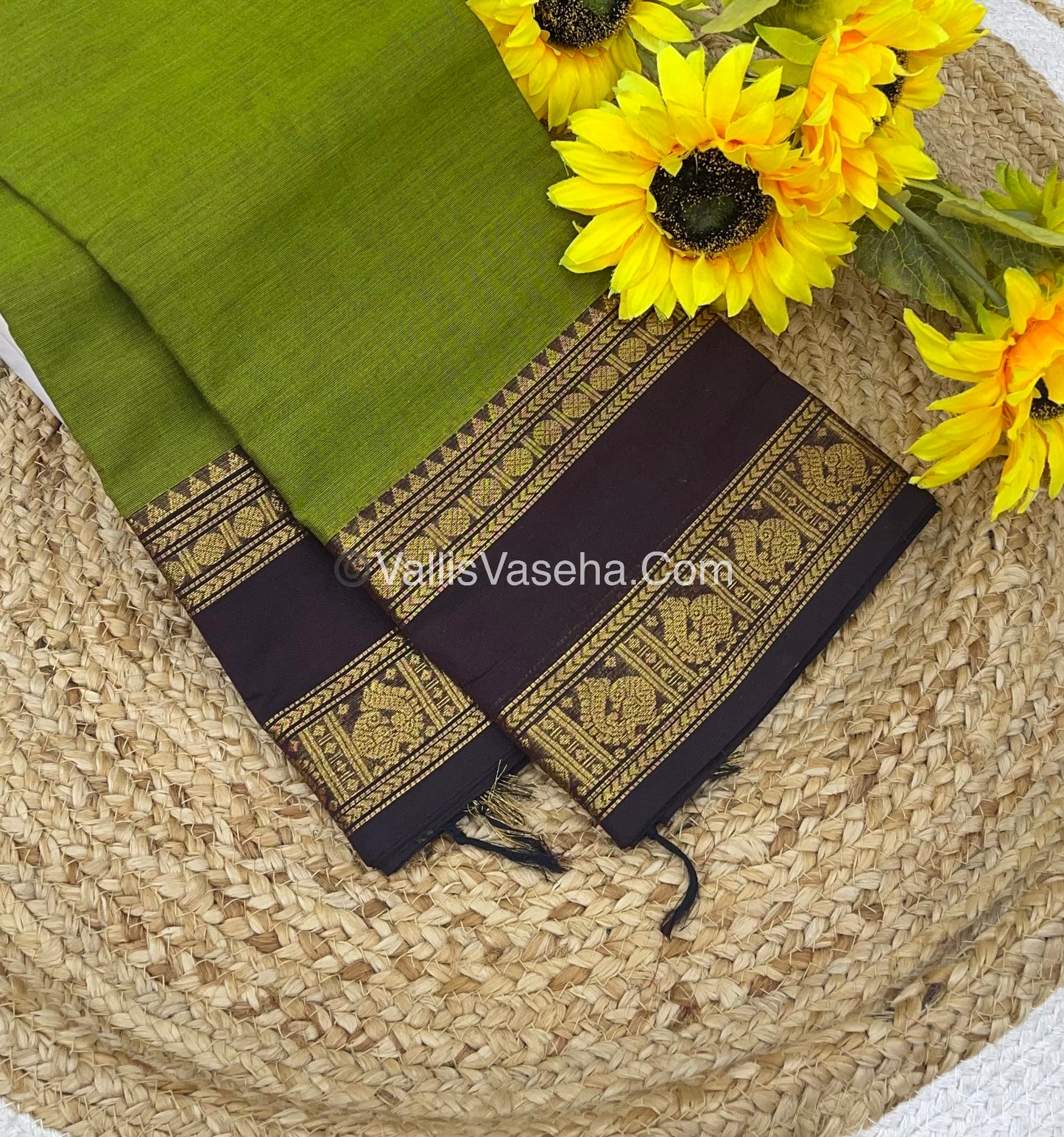 Kanchi Cotton Saree - VVKCS008
