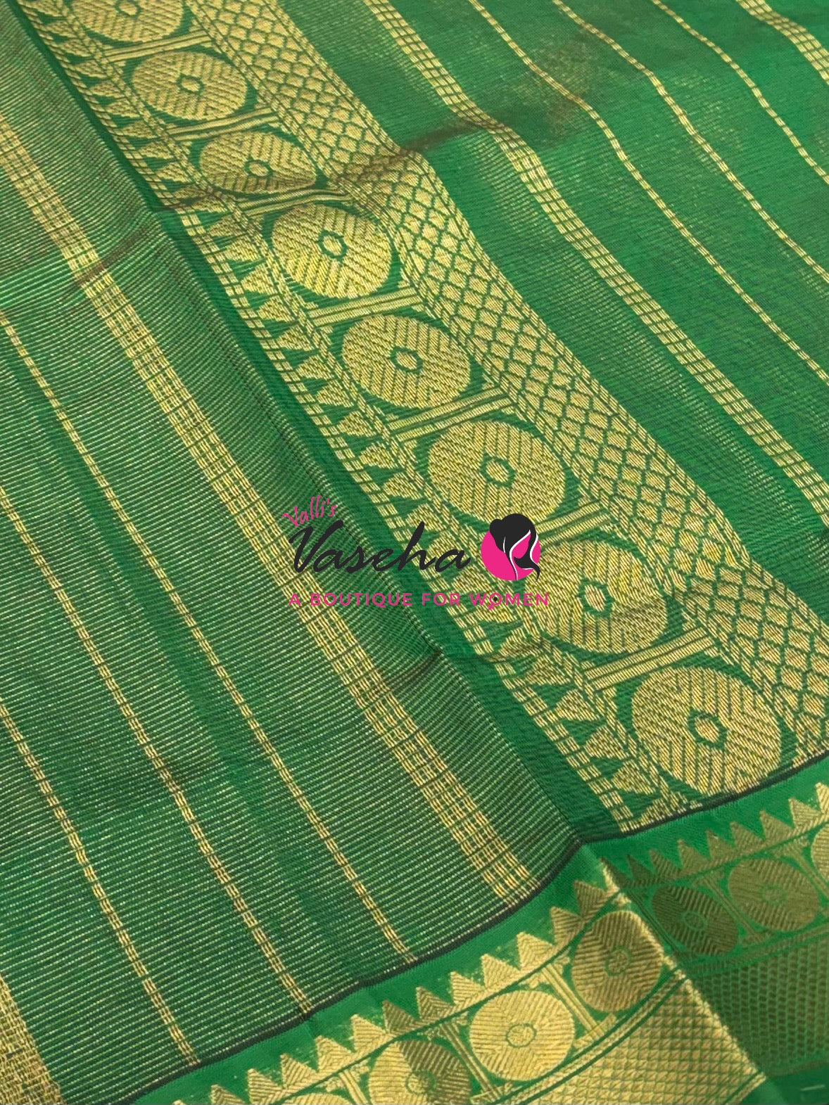 9 Yards |Semi Silk Cotton Saree | Vairavoosi Design | VV9YSS001