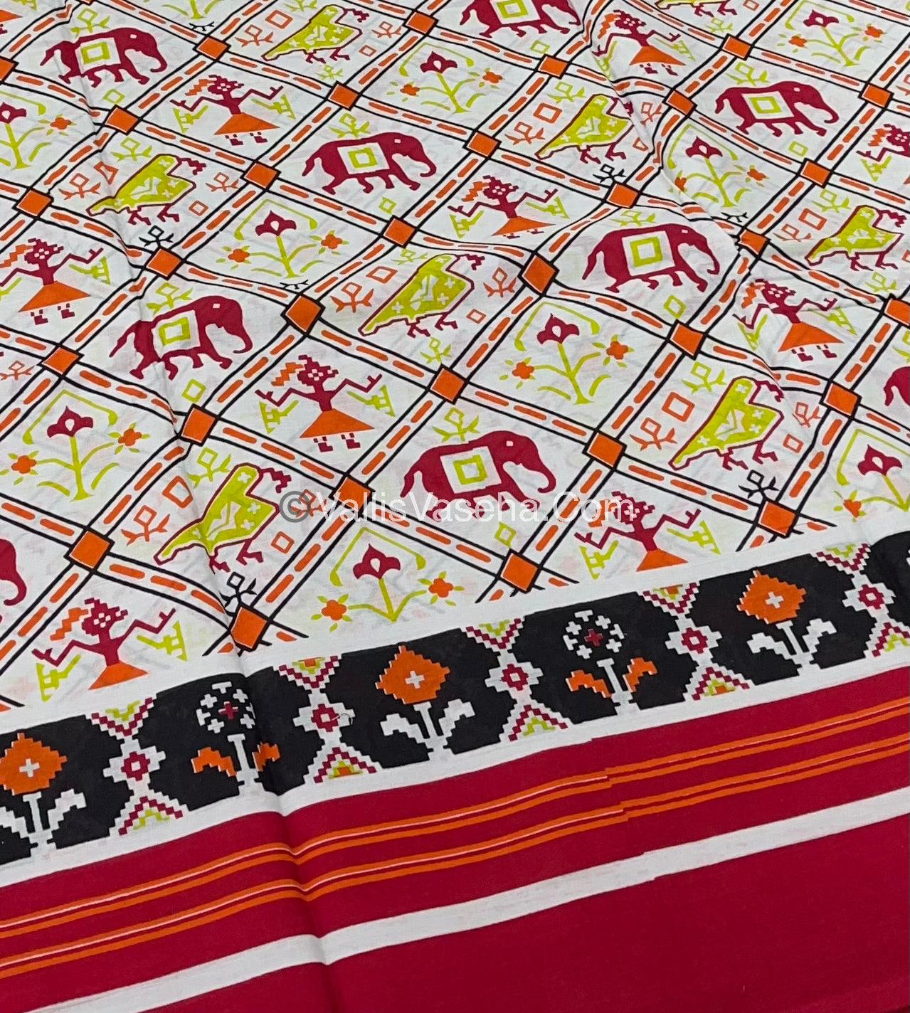 Pure Soft Mul Mul Cotton Sarees - VVMMC002