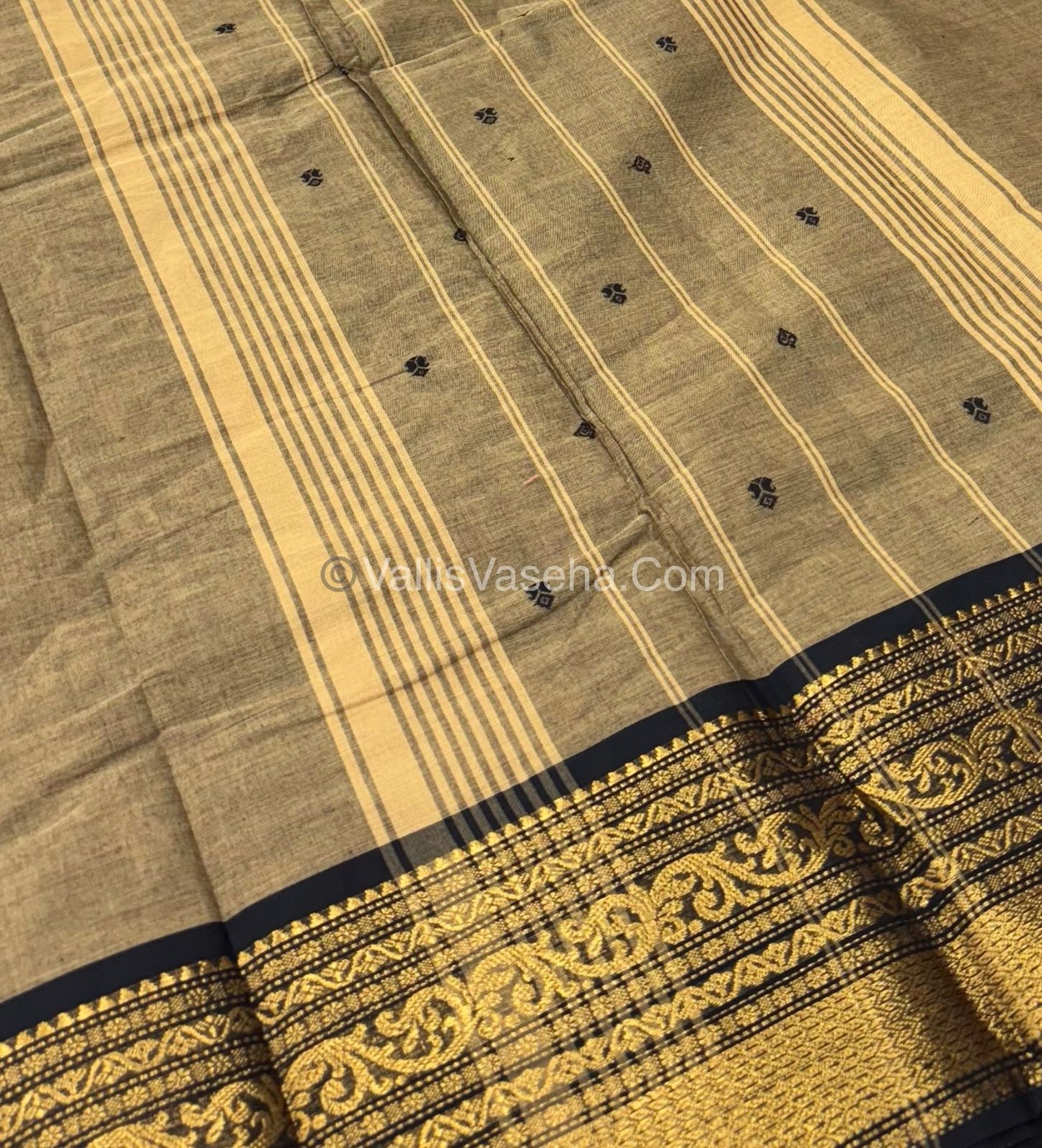 Kanchi Cotton Saree - VVKCS012
