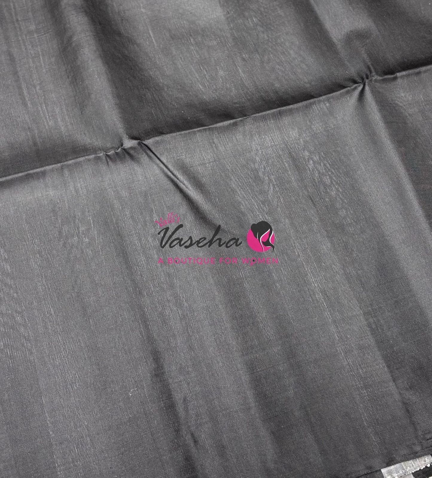 Pure Soft Silk Saree /Jute Duppion Silk - VVPJS001