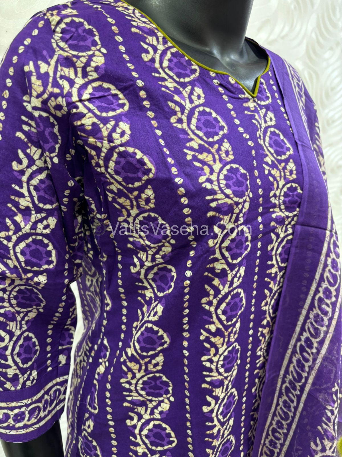 Ready Made - Salwar, Kameez & Duppatta(3pc) - Printed - VVRBS004