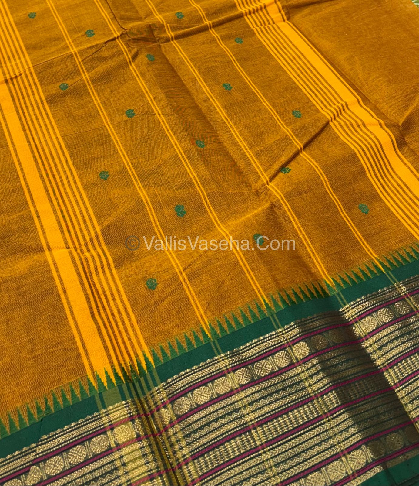 Kanchi Cotton Saree - VVKCS017