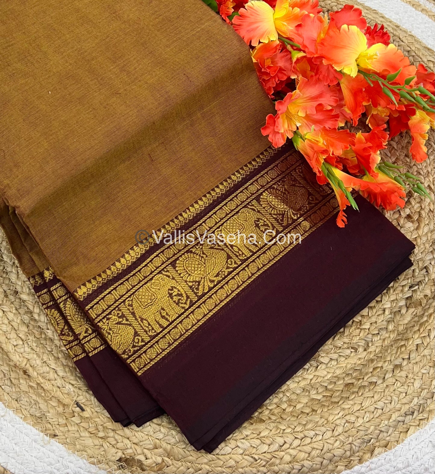 10 Yards - Kanchi Cotton Saree - VVKC901