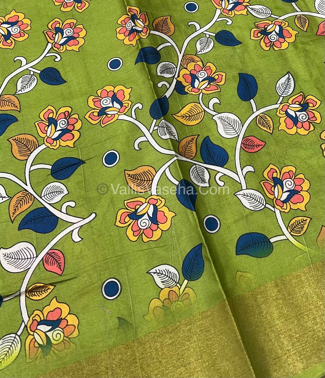 Casual Wear - Fancy Art Silk Tussar Saree - VVFAS001