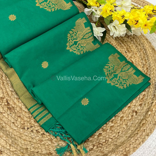 Mulberry Semi Silk - Green Shade - VVMSS003