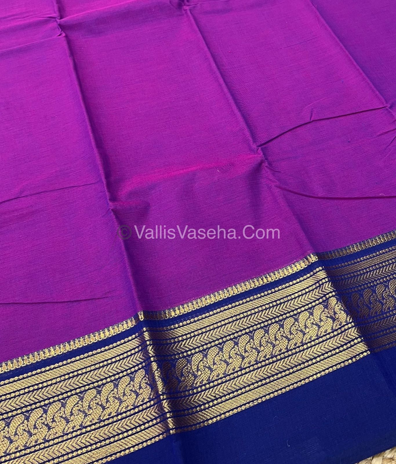 Kanchi Cotton Saree - VVKCS007