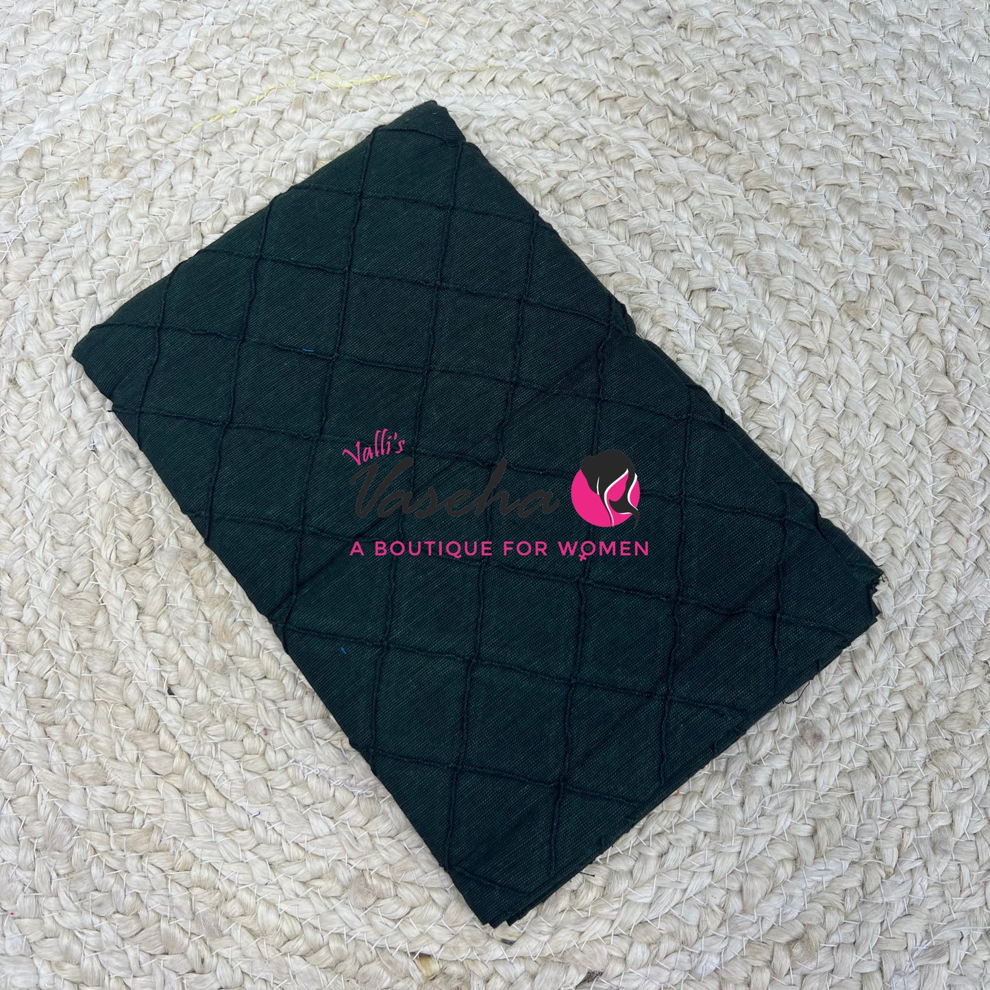 Blouse Bit - Pintec Plain - Diamond Stitch - 1 mtr - VVBPD001