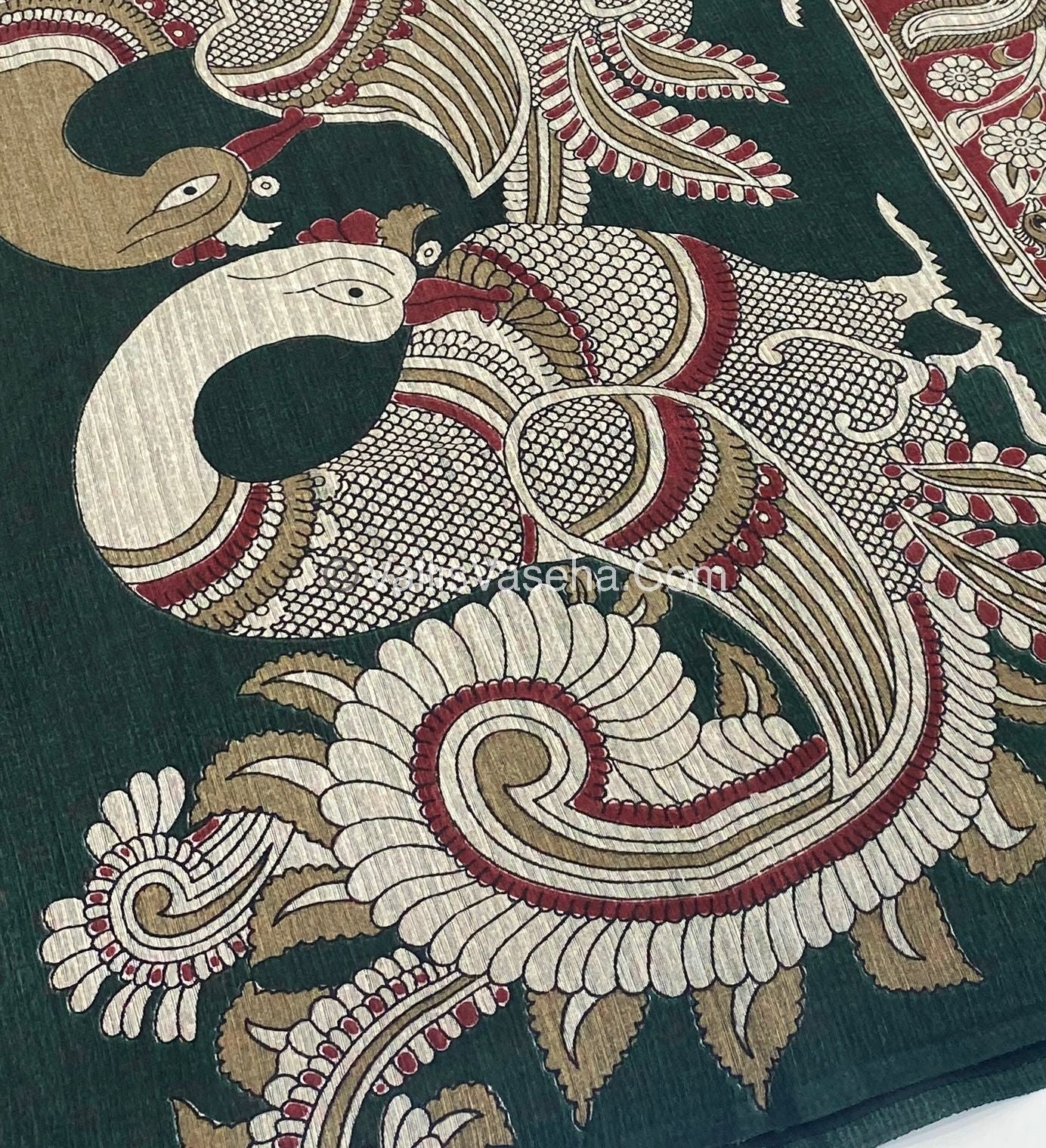 Jute Mixed Cotton Saree | VVJCS001