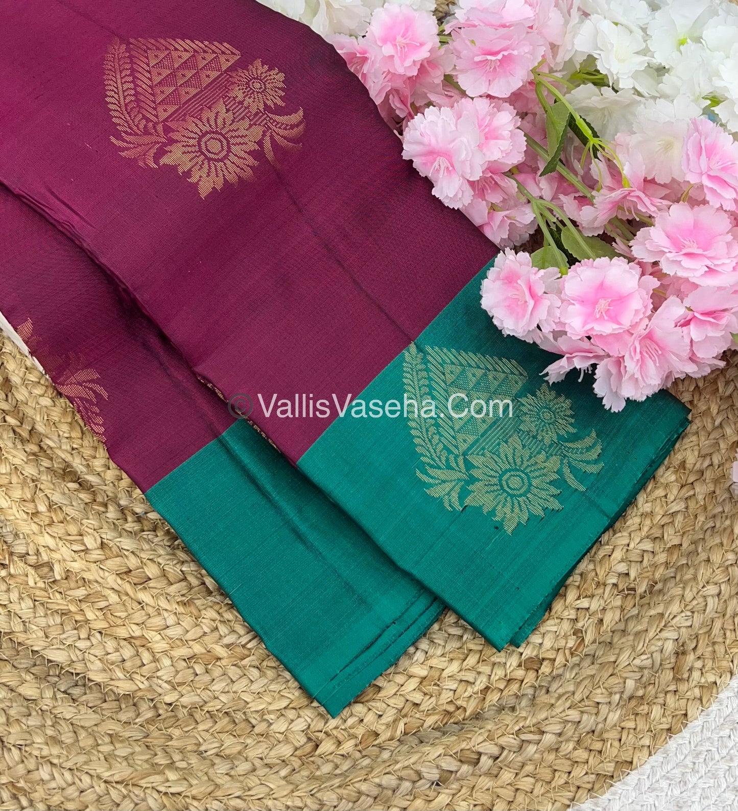 Half Mix - Pure Soft Silk Saree - VVPSS030