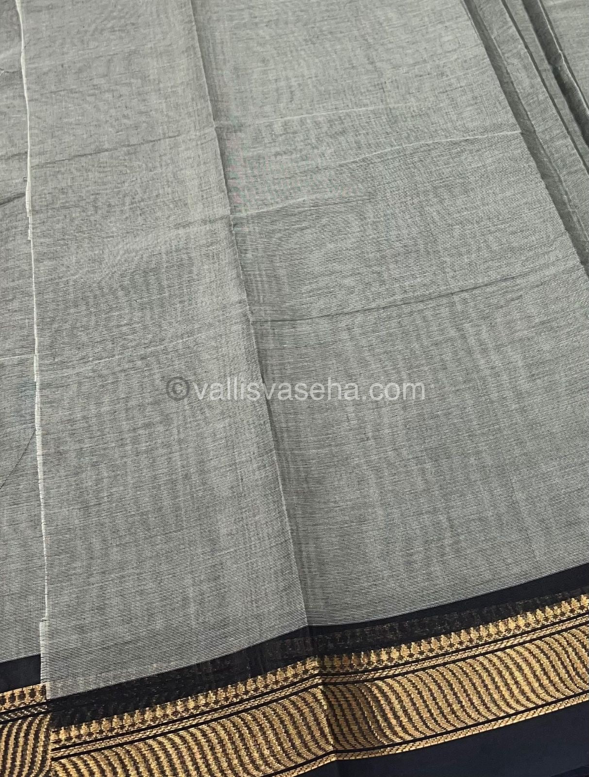 Kanchi Cotton Saree - Butta Design VVKCS008