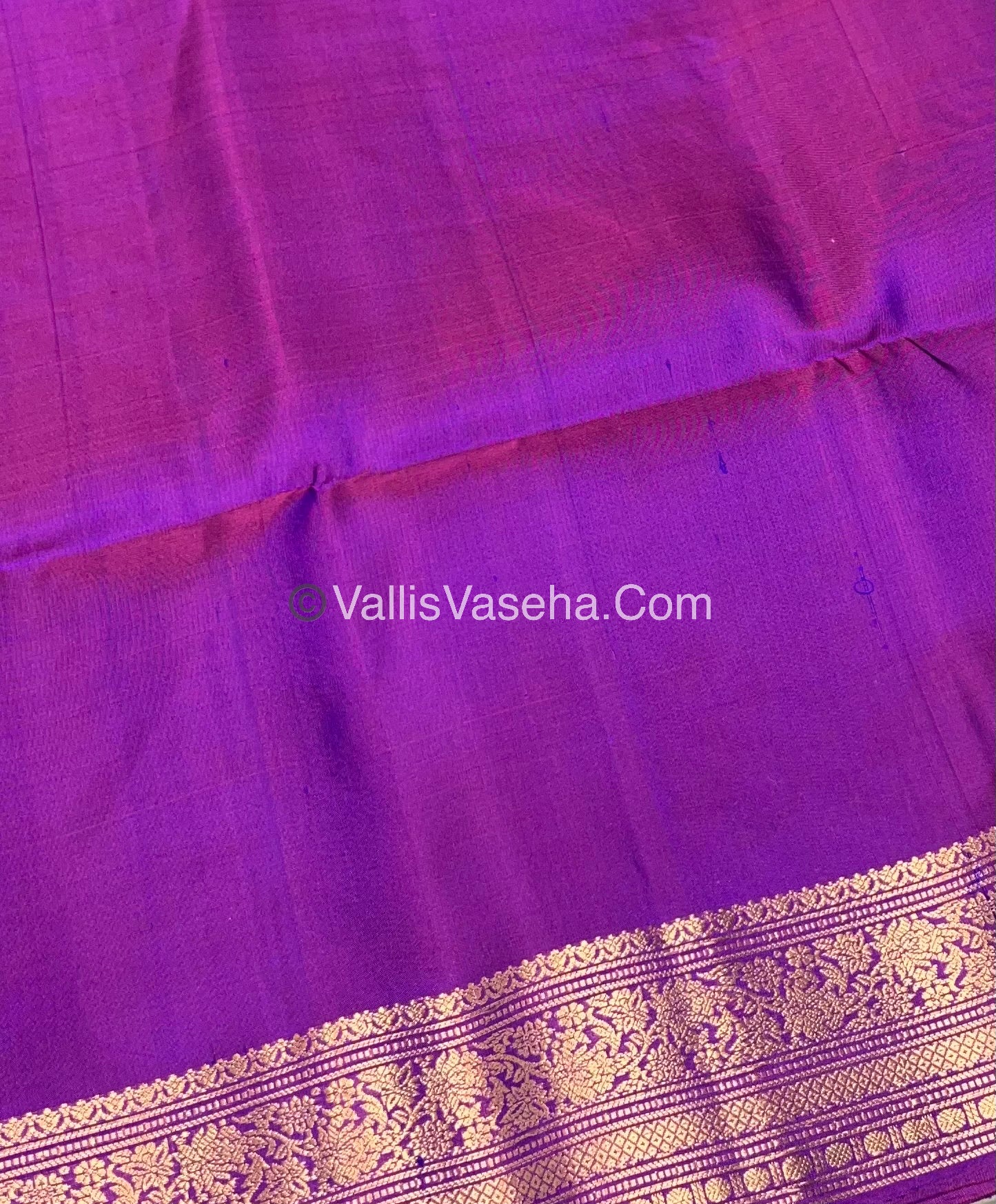 Pure Soft Silk Saree - Kanchi Border - VVPSS033