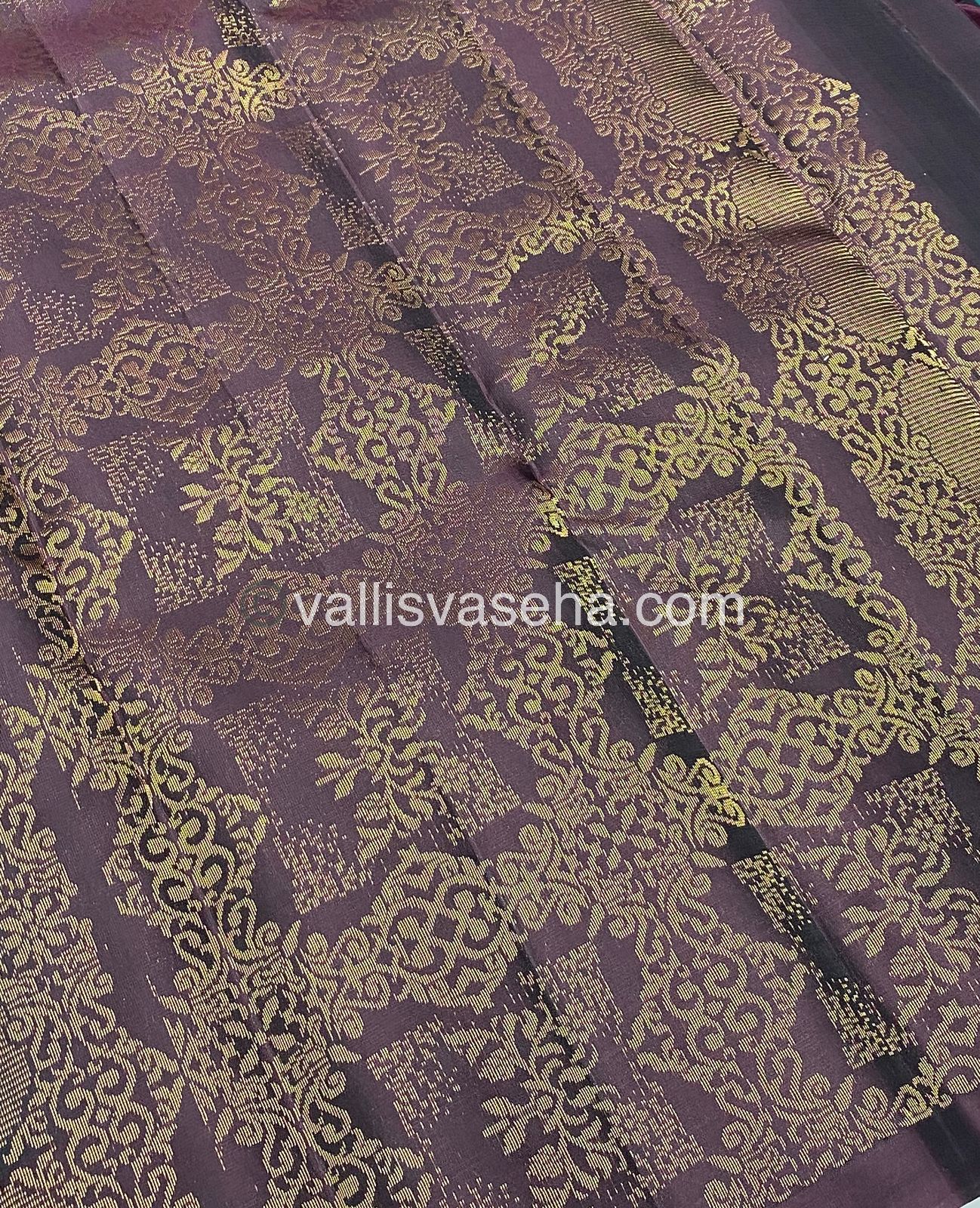 Half Mix - Pure Soft Silk Saree - VVPSS030