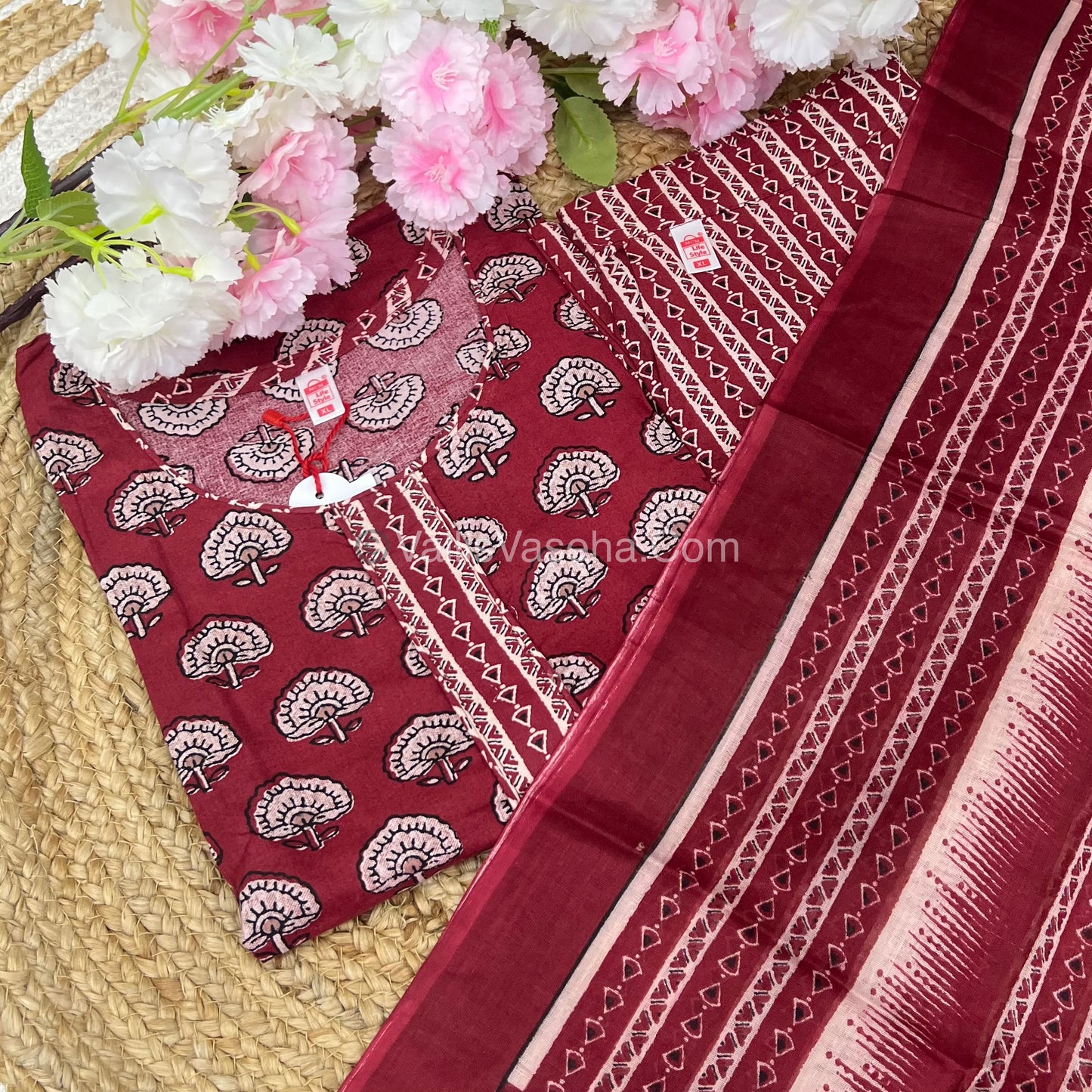 Ready Made - Salwar, Kameez & Duppatta(3pc) - Printed - VVRBS002