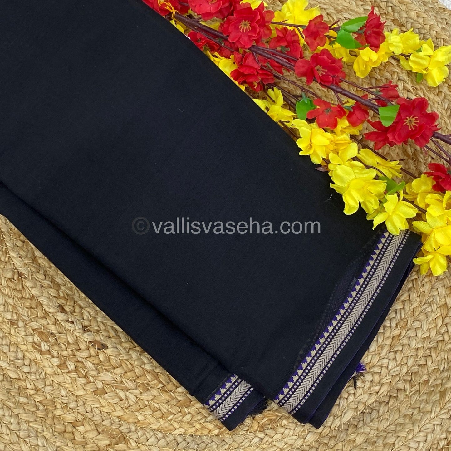 Narayanapet Mercerised Cotton Saree - VVNMC001