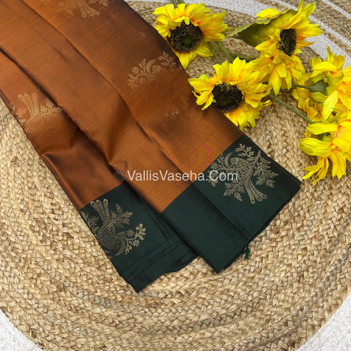 Half Mix - Pure Soft Silk Saree - VVPSS030