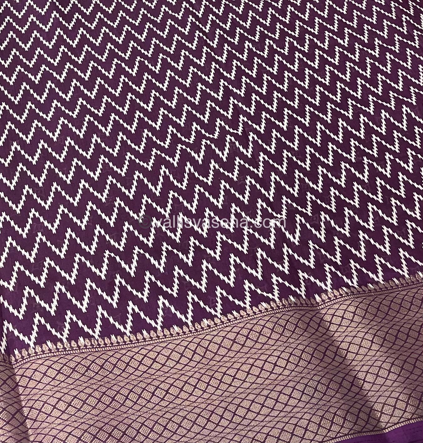 Semi Binny Silk - Wine Shade - VVSBS002