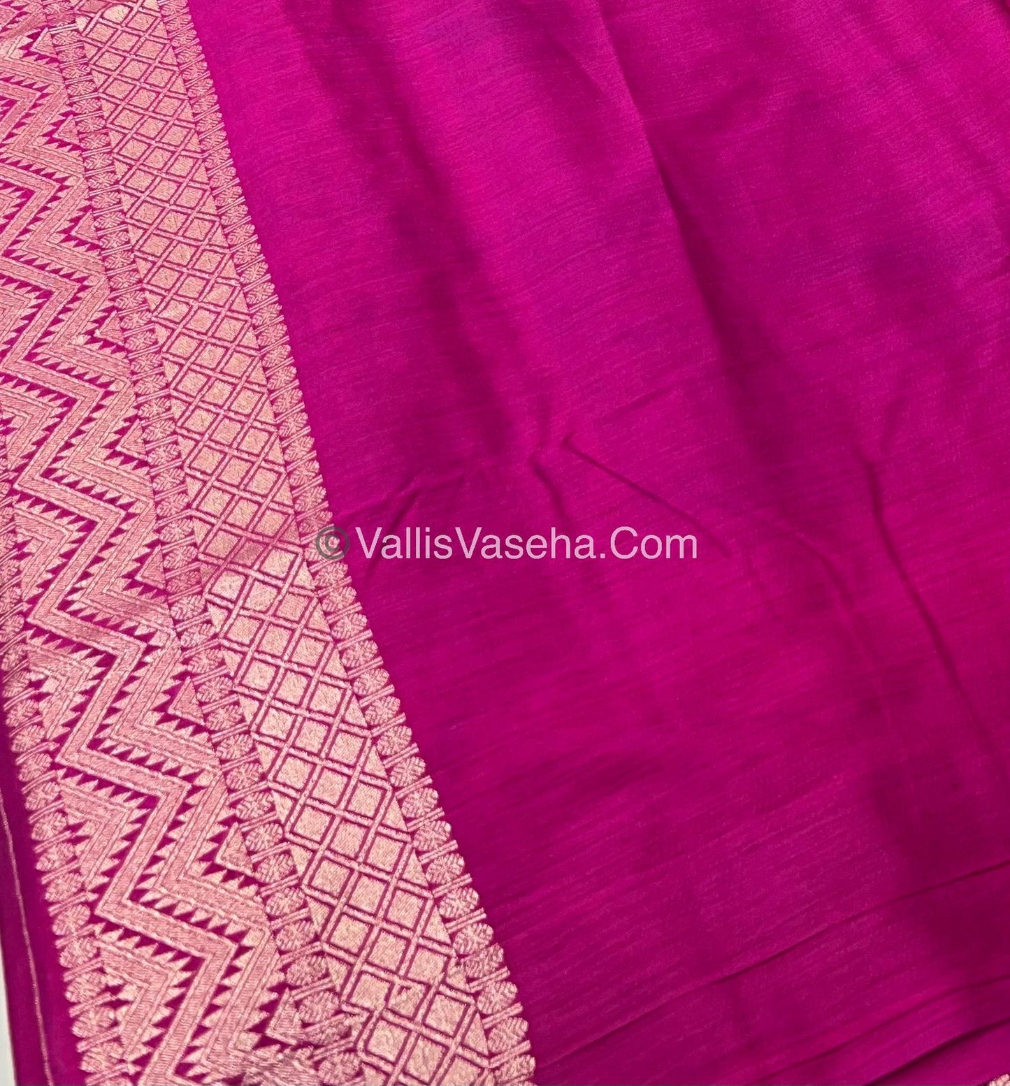 Banarasi - Heritage Silk - Semi Kathan Silk - Pink Shade - VVBHS005