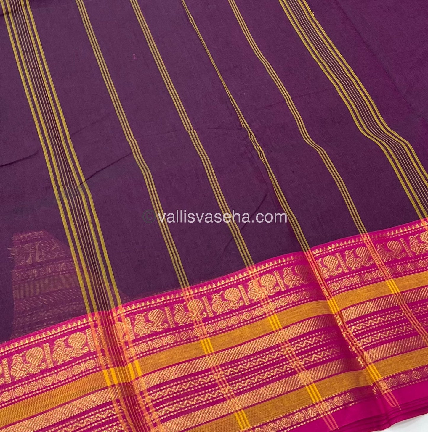 Kanchi Cotton Saree - VVKCS009