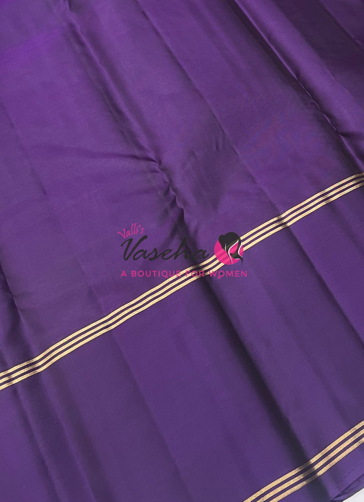 Half Mix - Pure Soft Silk Saree - Long Retta Petta Border with Butta - VVPSS084