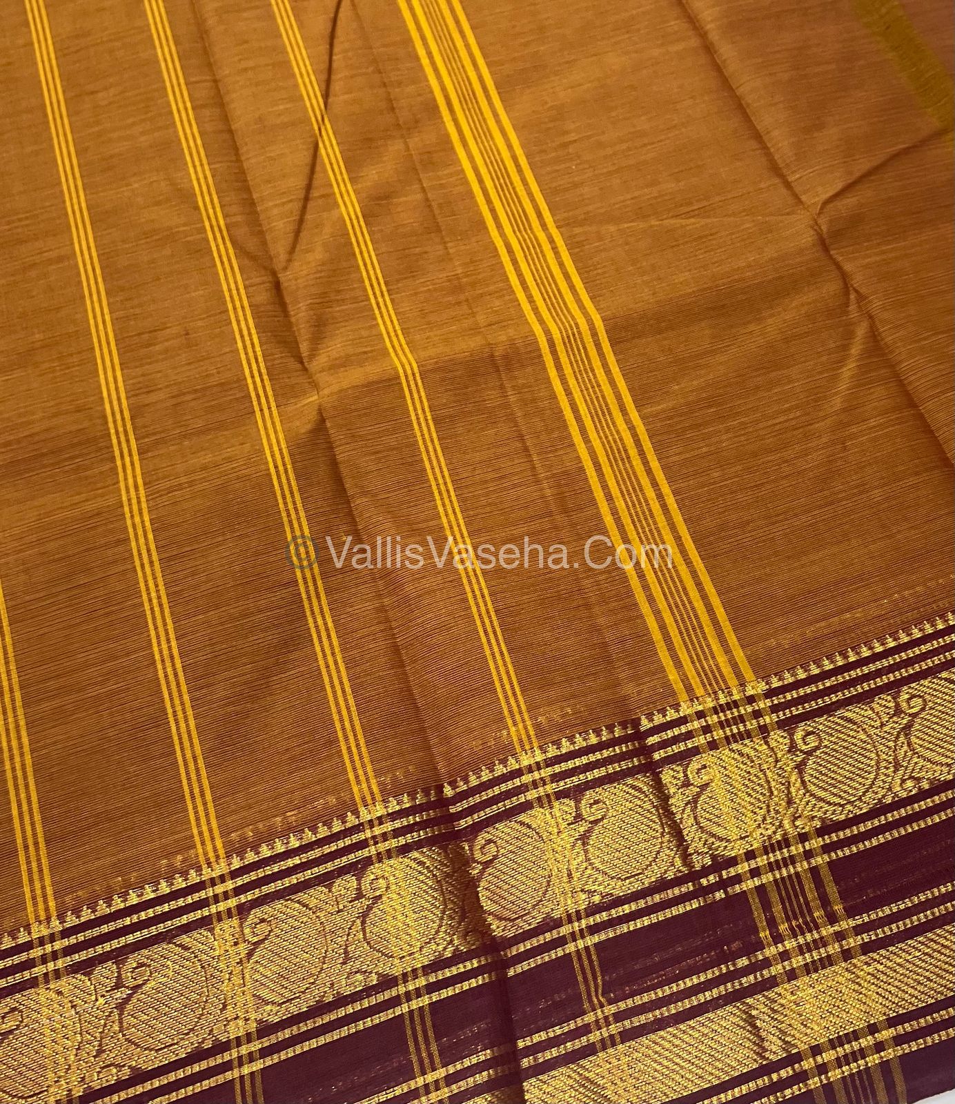10 Yards - Kanchi Cotton Saree - VVKC901
