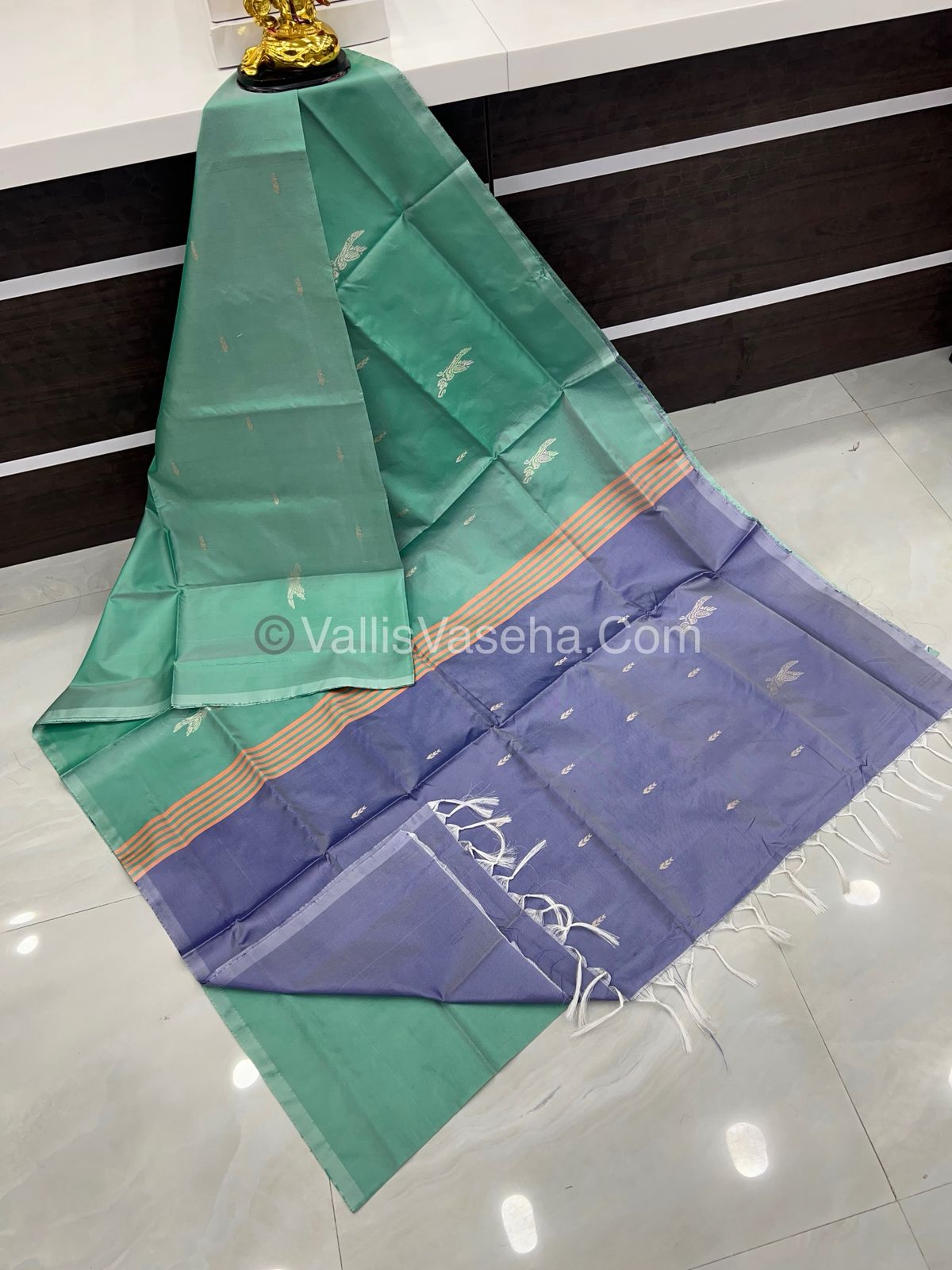 Vazhai Pattu Saree / Banana Pith - With Blouse - VVVPS003