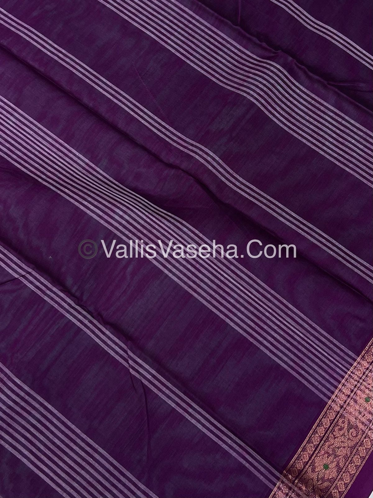 Dhaka Cotton Saree - VVDCS002