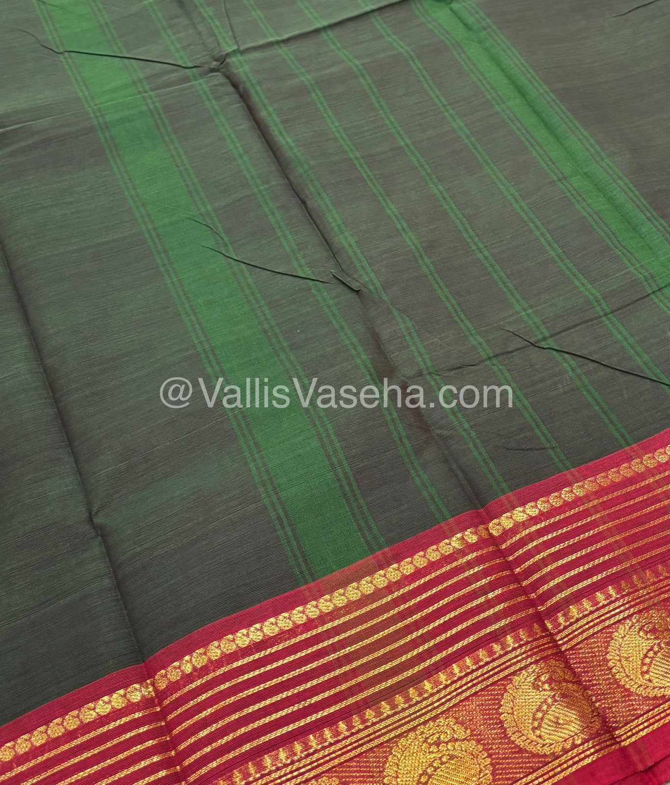 Kanchi Cotton Saree - VVKCS016