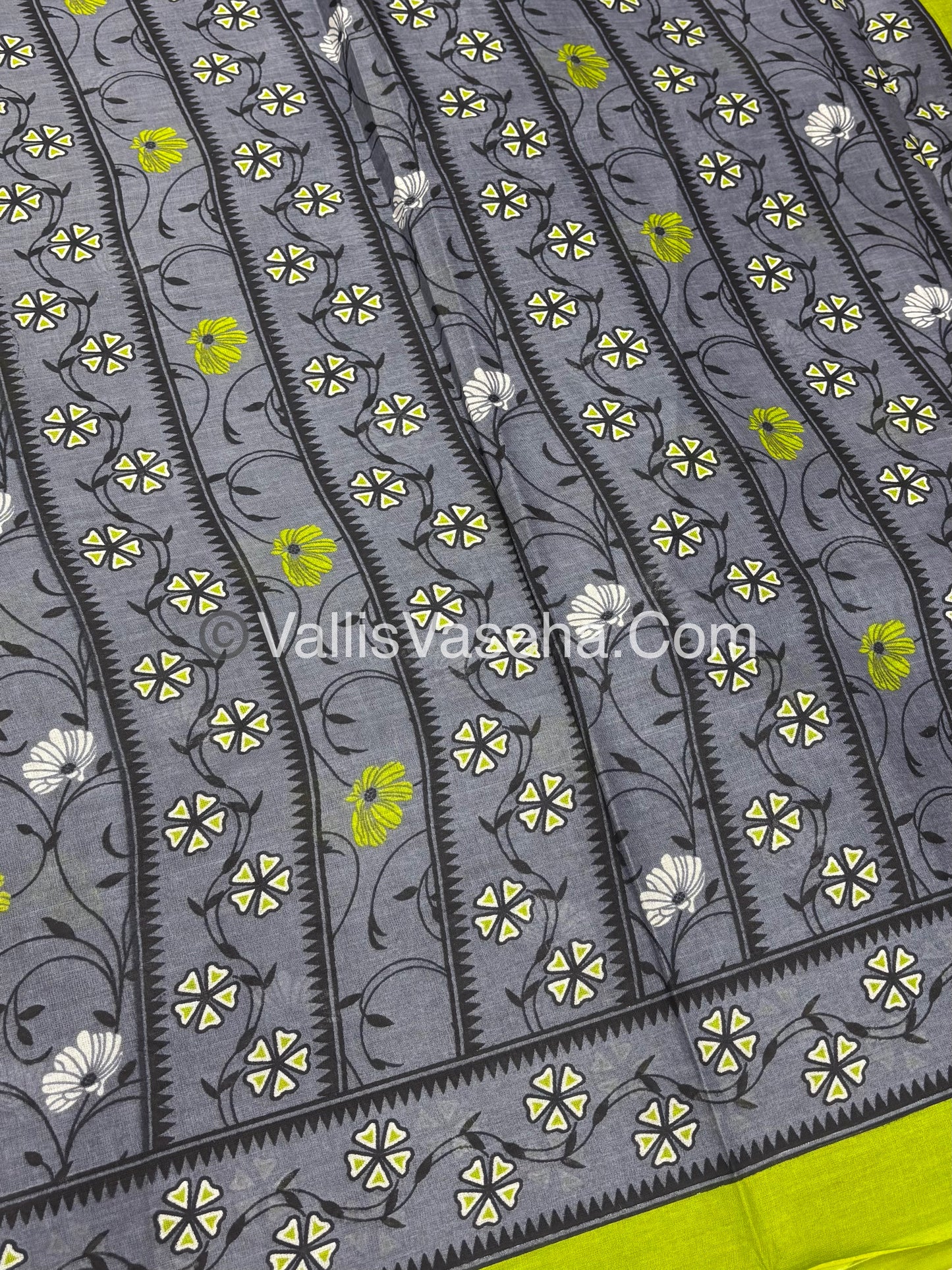 Pure Cotton Voile Saree | VVPVC001