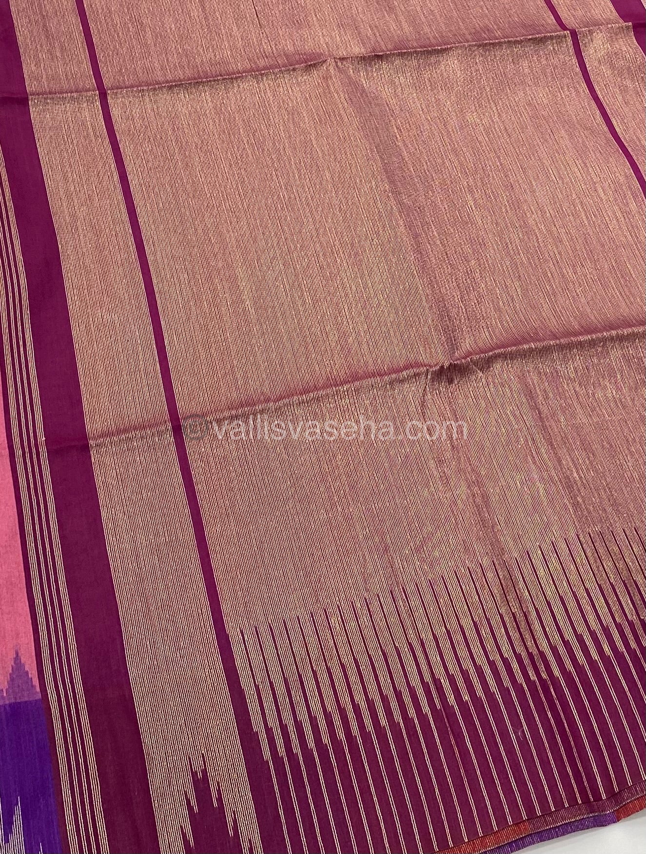 Semi Raw Silk - Pink Shade - VVRS002