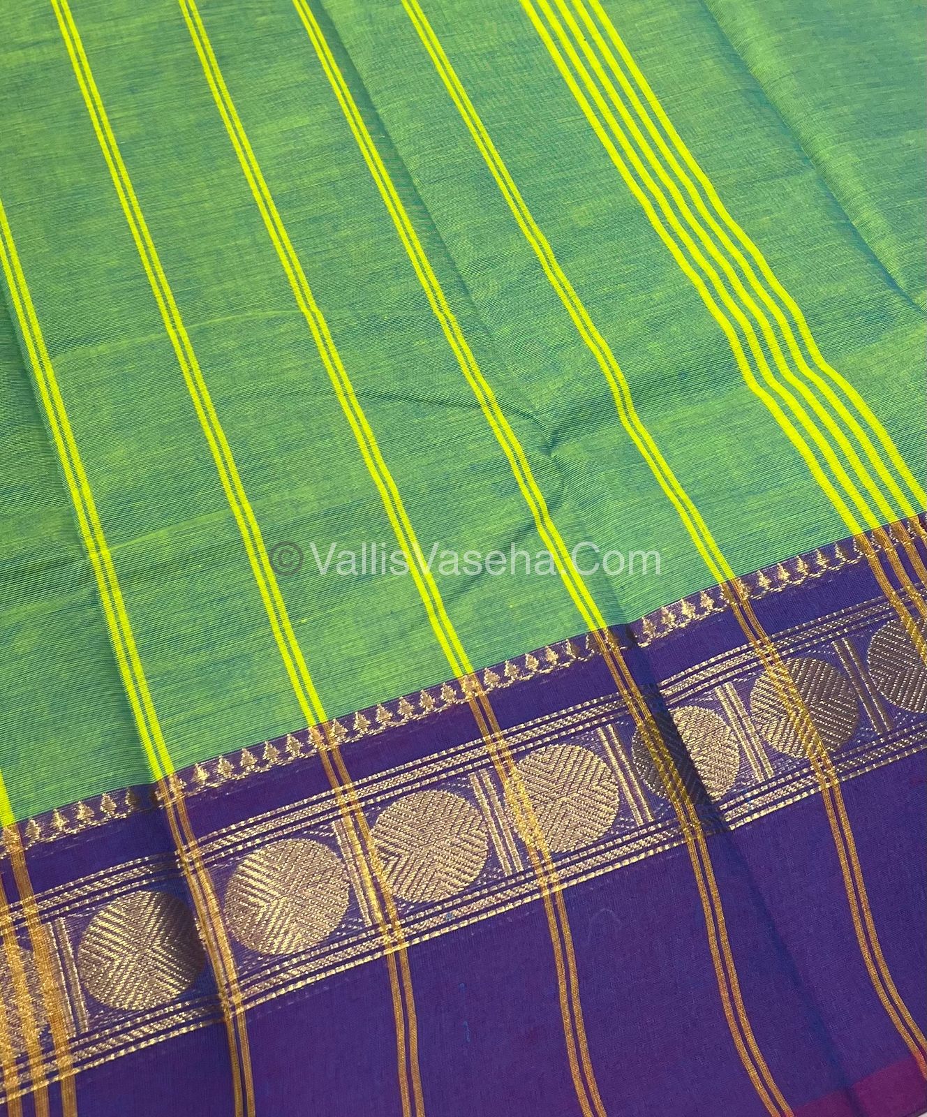 Kanchi Cotton Saree - VVKCS007