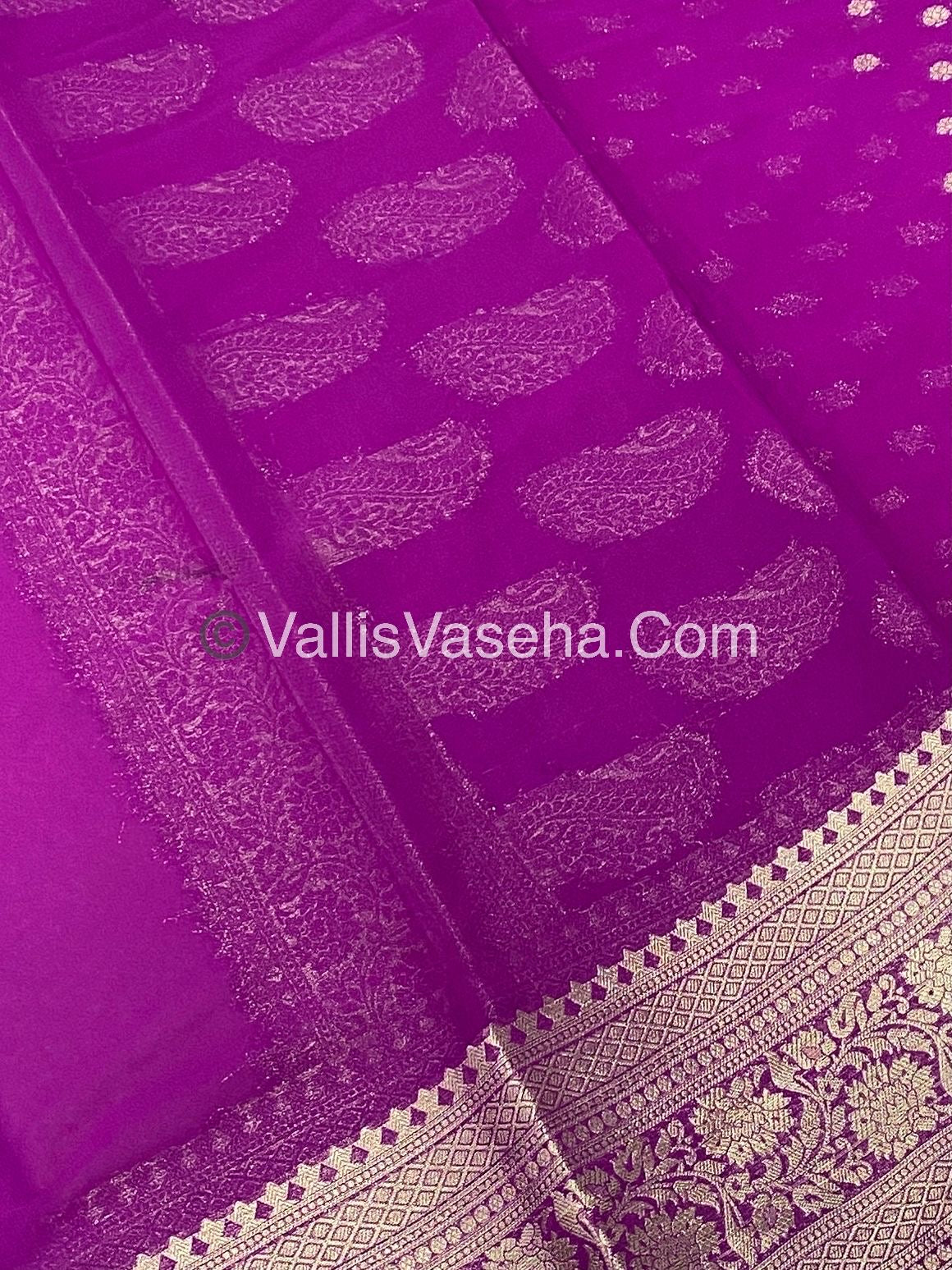 Premium Georgette Saree - VVPGS001