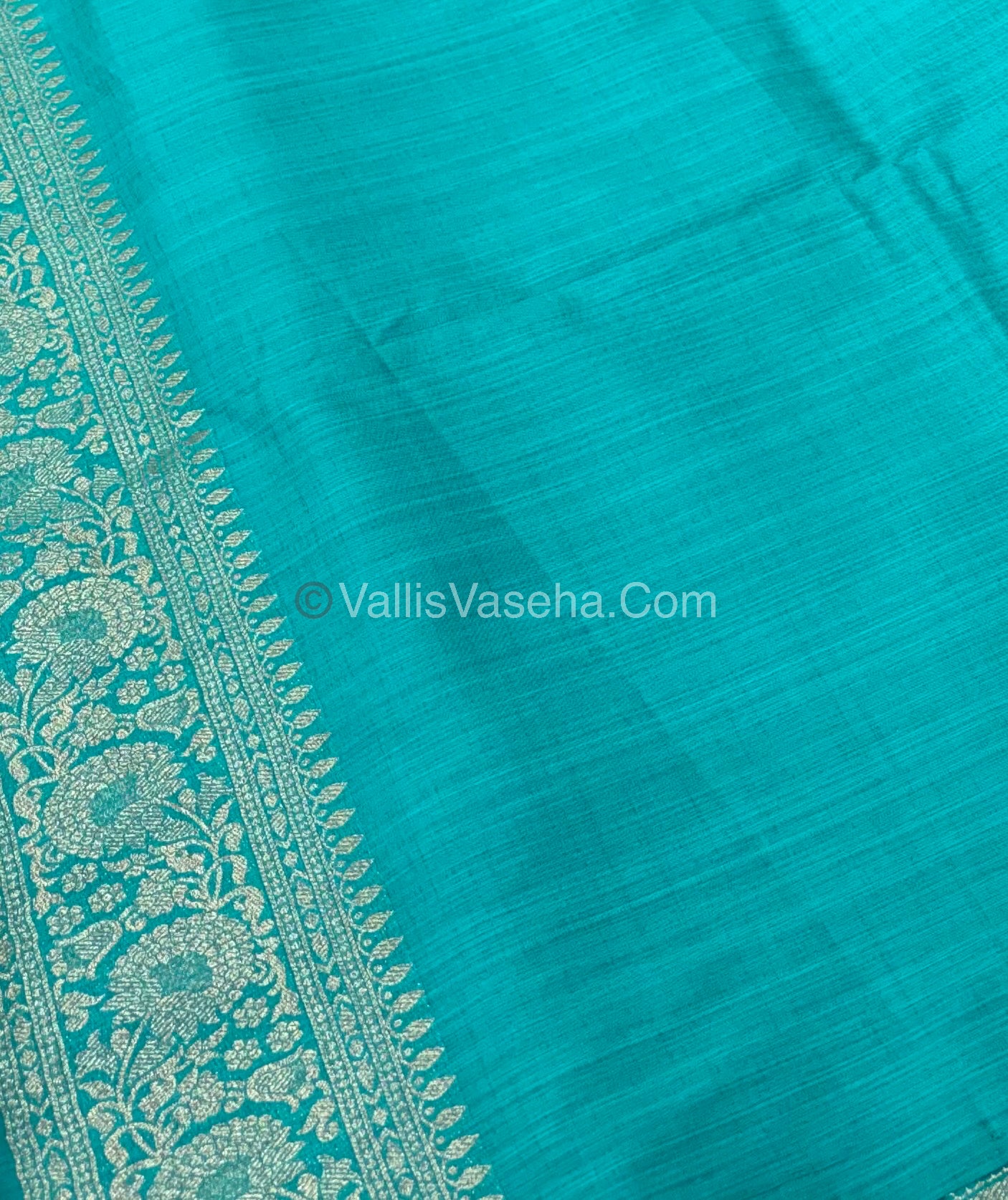 Banarasi - Heritage Silk - Semi Kathan Silk - Sky Blue Shade- VVBHS004