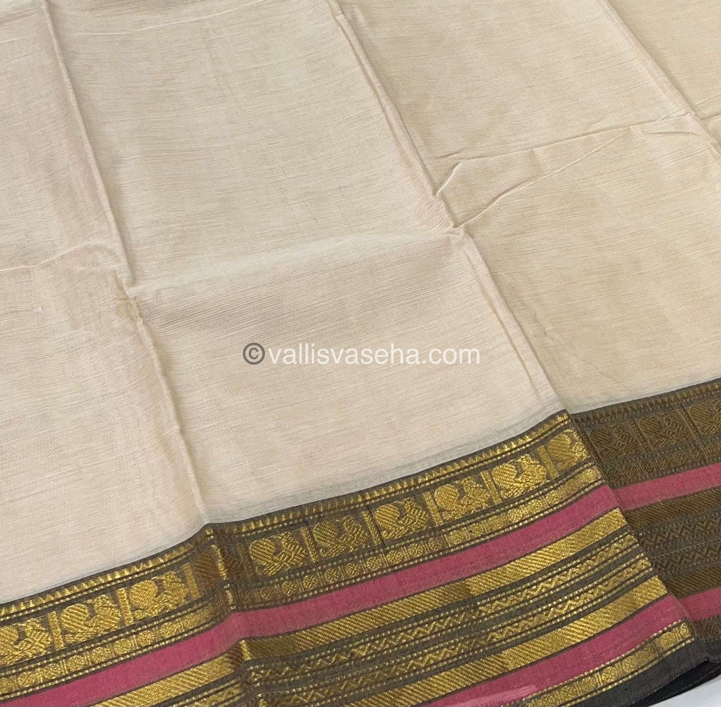 Kanchi Cotton Saree - VVKCS009