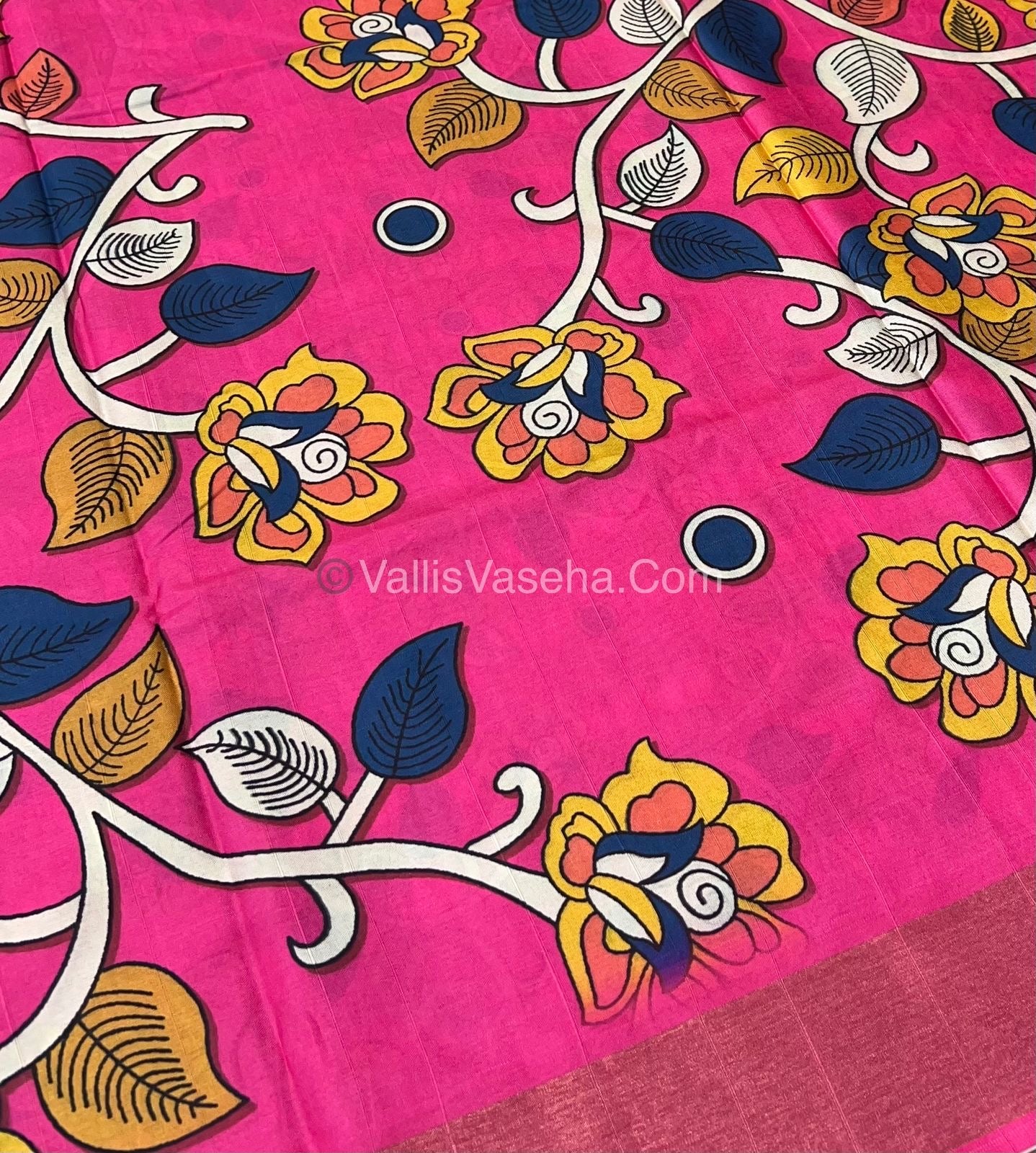 Casual Wear - Fancy Art Silk Tussar Saree - VVFAS001