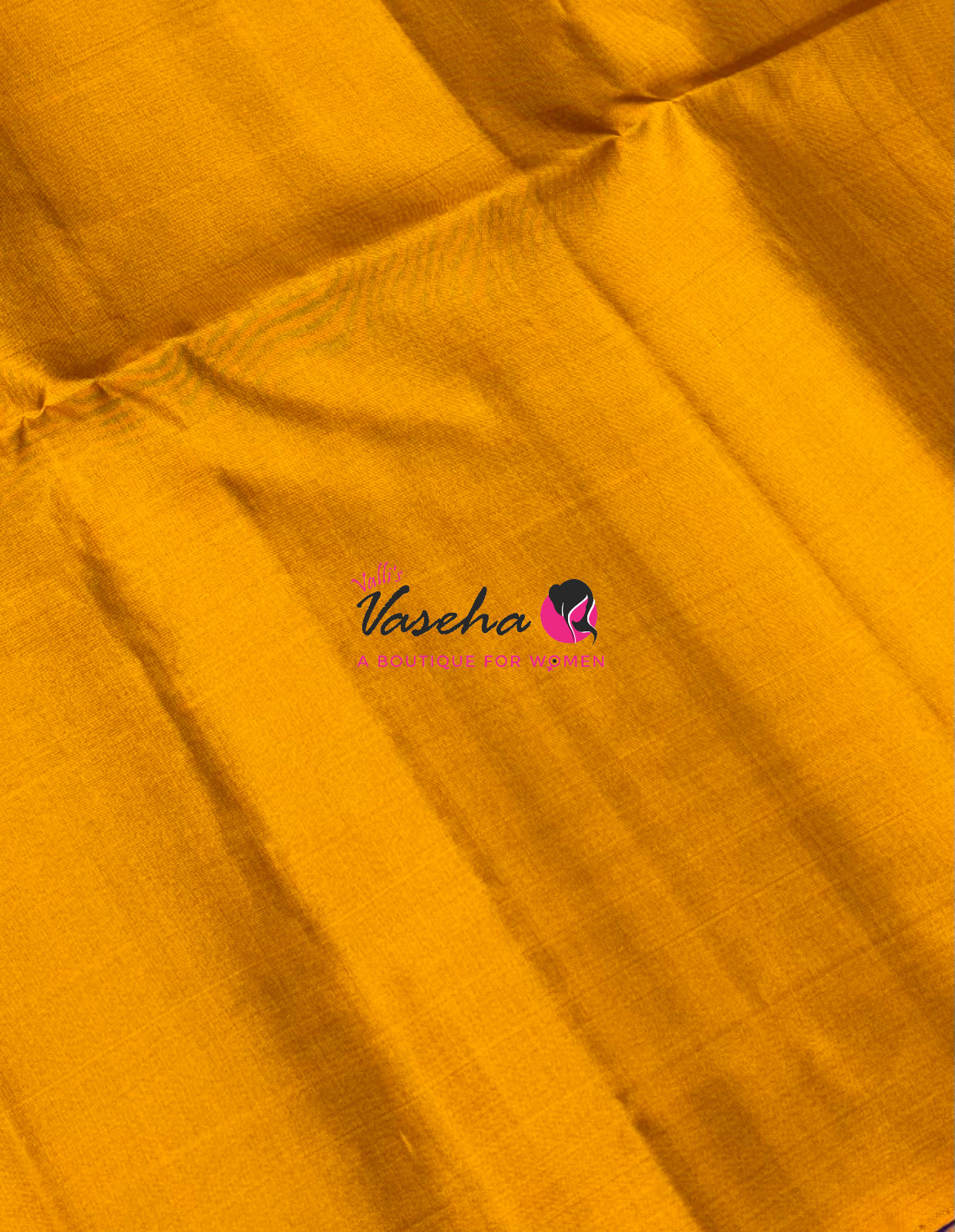 Pure Soft Silk Saree - Blue & Yellow Shade - VVPSS055