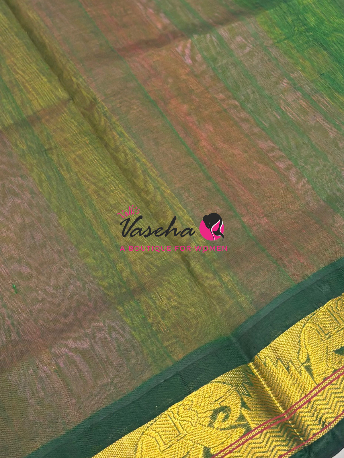Pure Korvai Silk Cotton - Multi Colour Shade - VVKSC040