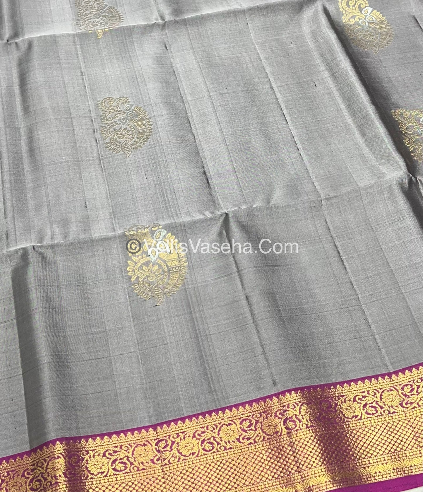 Pure Soft Silk Saree - Kanchi Border - VVPSS033