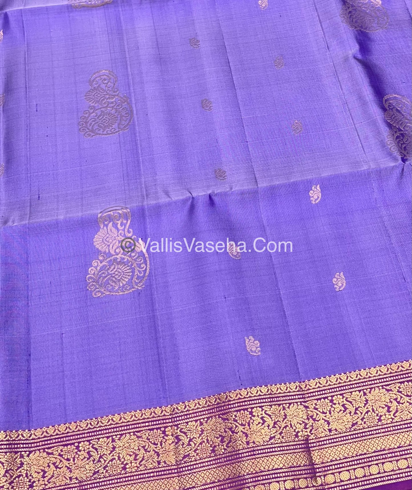 Pure Soft Silk Saree - Kanchi Border - VVPSS033