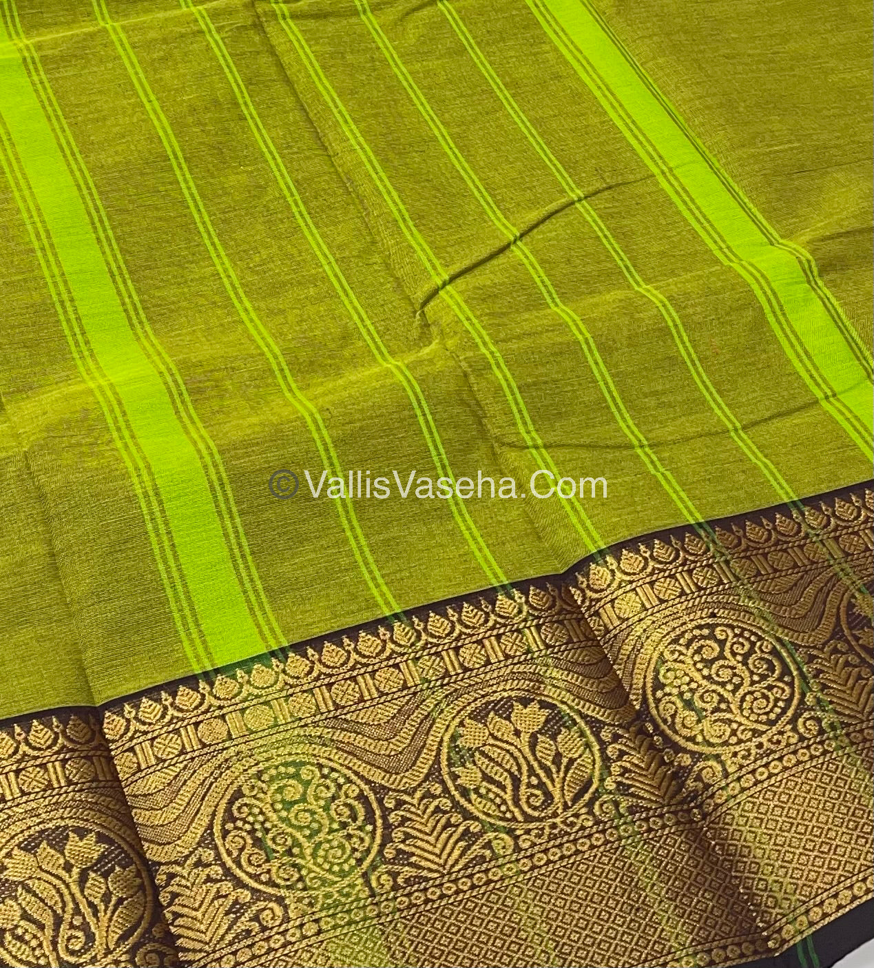 Kanchi Cotton Saree - VVKCS008