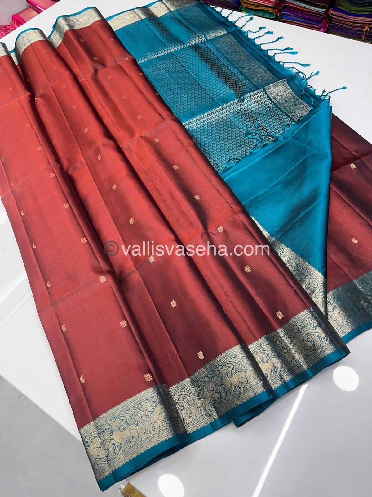 Pure Soft Silk Saree - Kanchi Border - VVPSS015