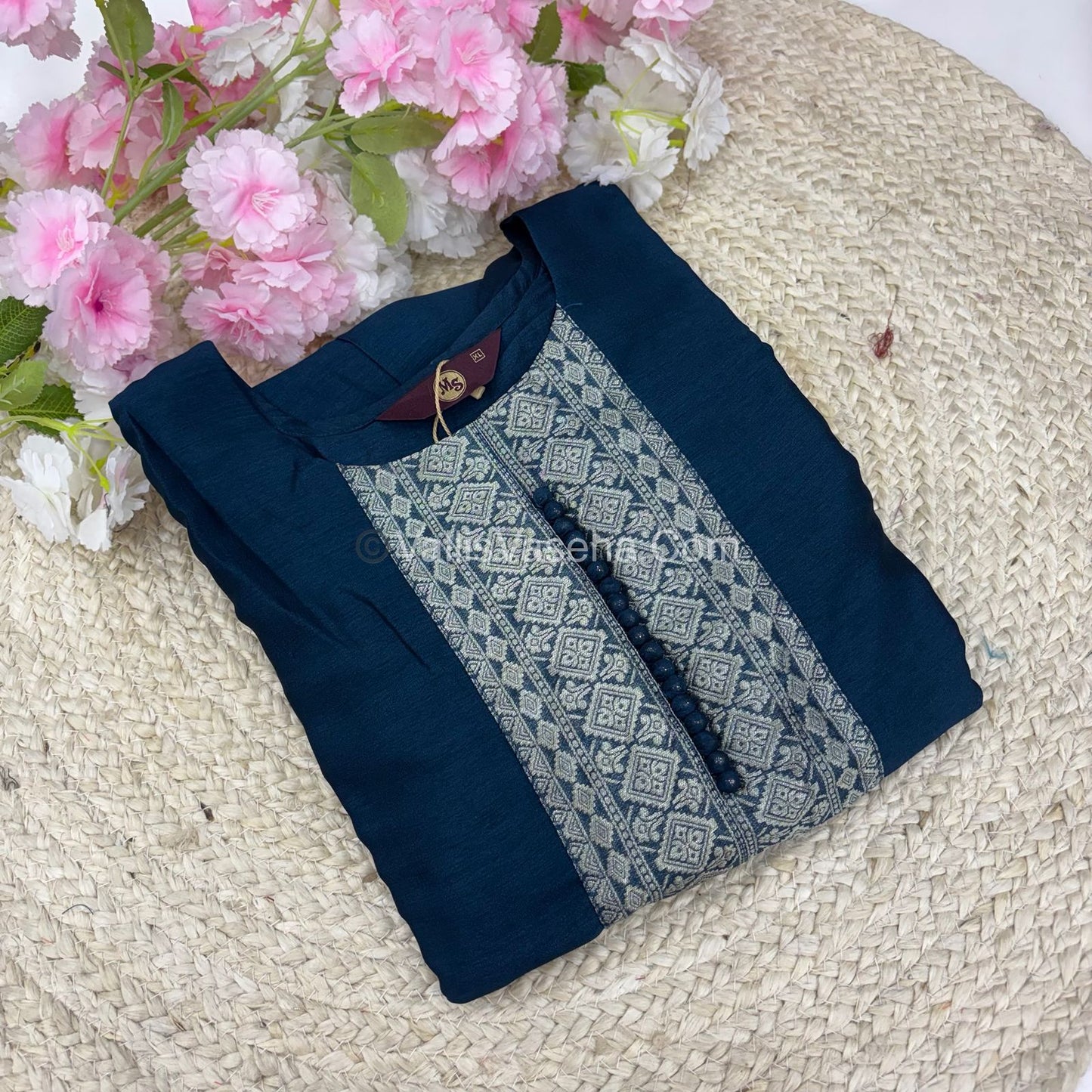 Ready Made - Anarkali - Vichitra Silk - VVRAK001