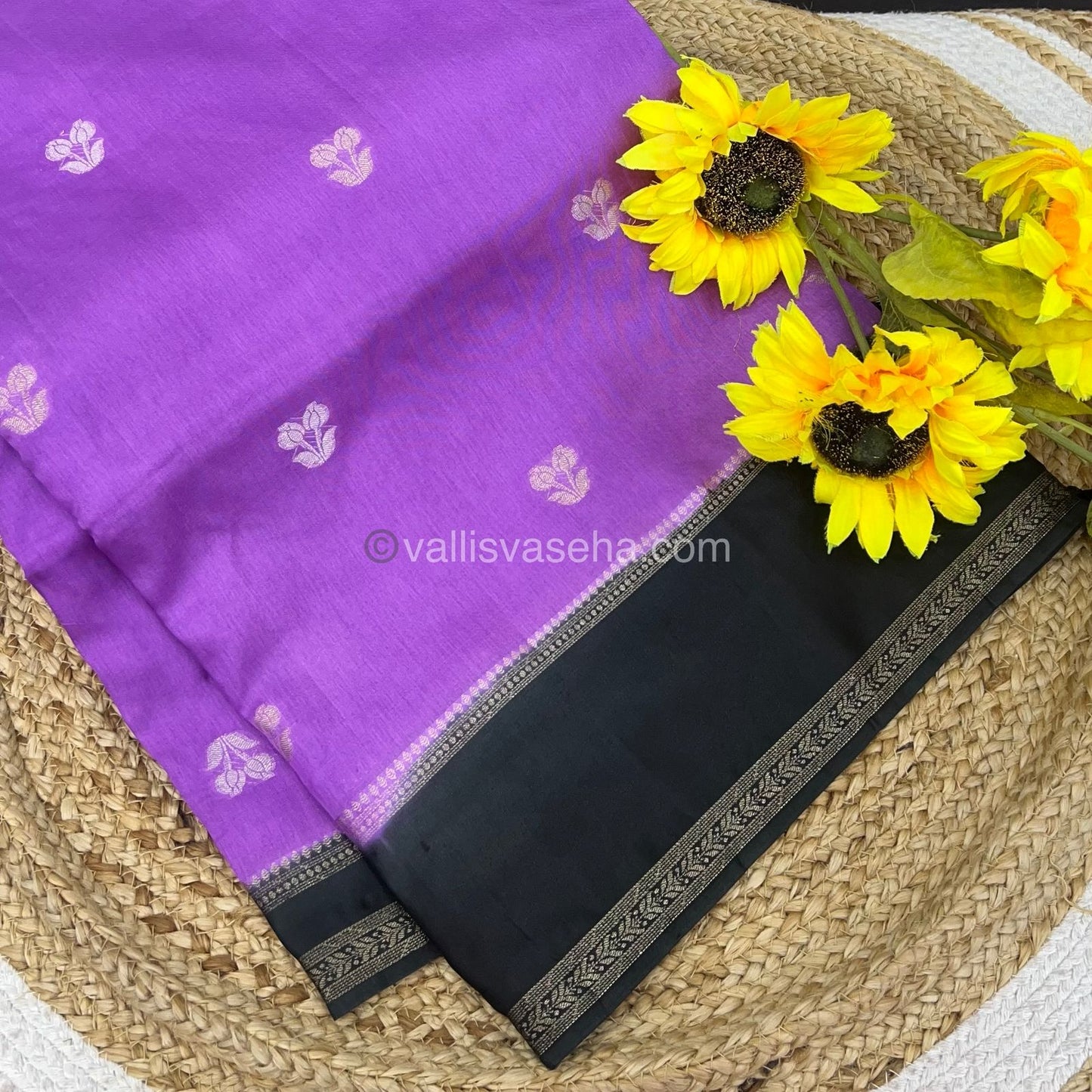 Russian Viscose - Premium Viscose Saree - Retta Petta Border- VVRVS002