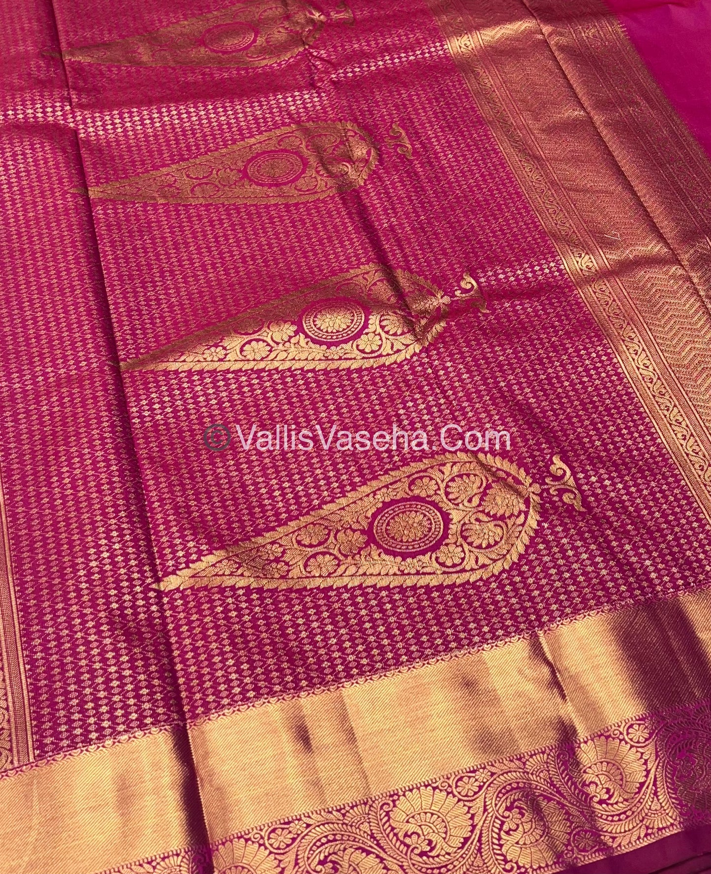 Semi Kanchipuram Soft Silk - VVSSS009