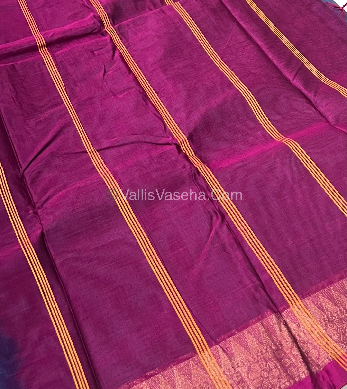 Dhaka Cotton Saree - VVDCS001