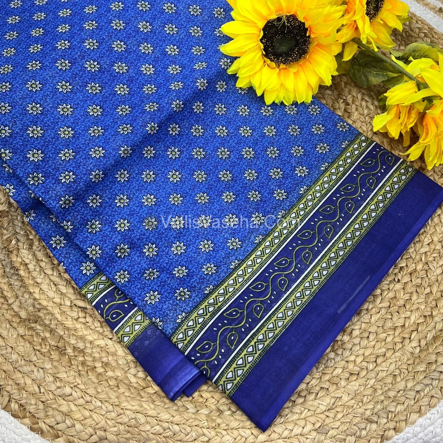 Pure Cotton Voile Saree | VVPVS001