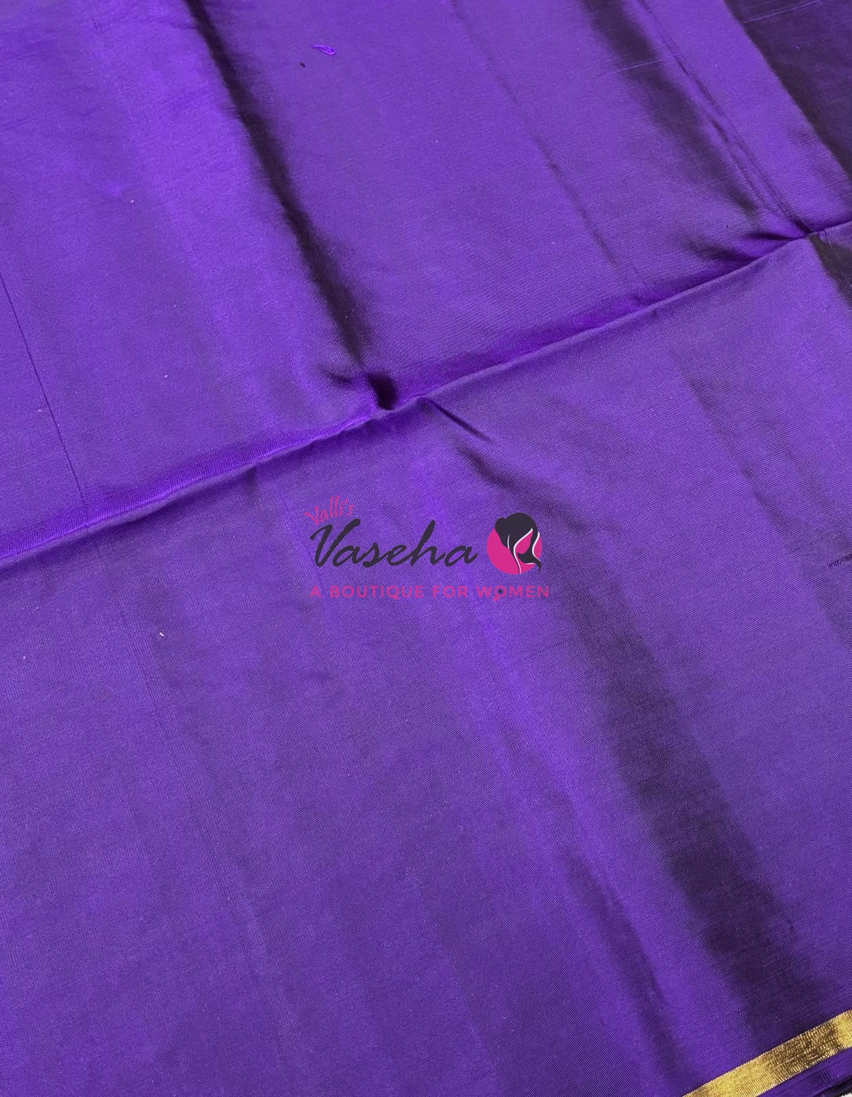 Half Mixed Soft Silk Saree - Kolam Design - Purple Shade - VVPSS077