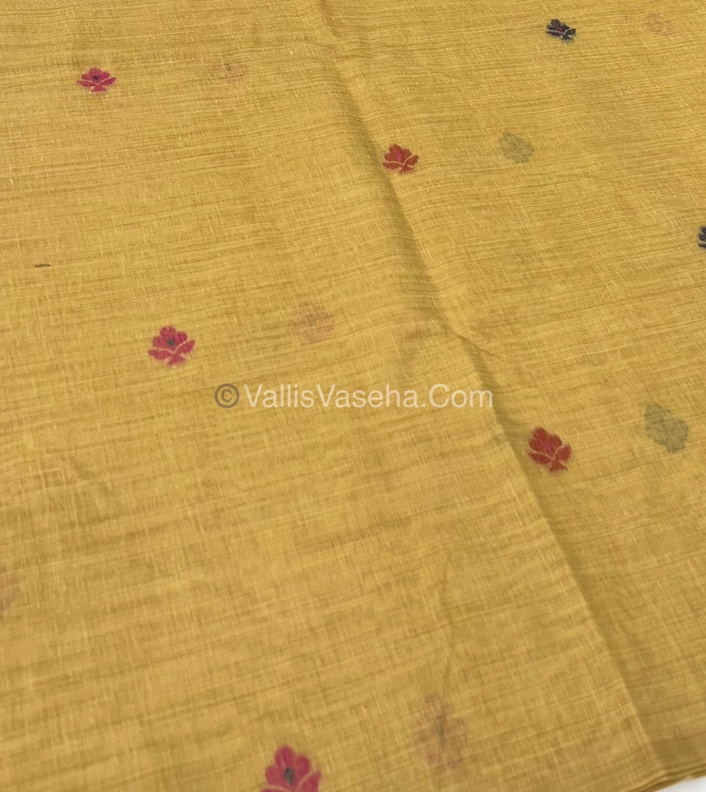 Muga Cotton Saree - VVMCS001