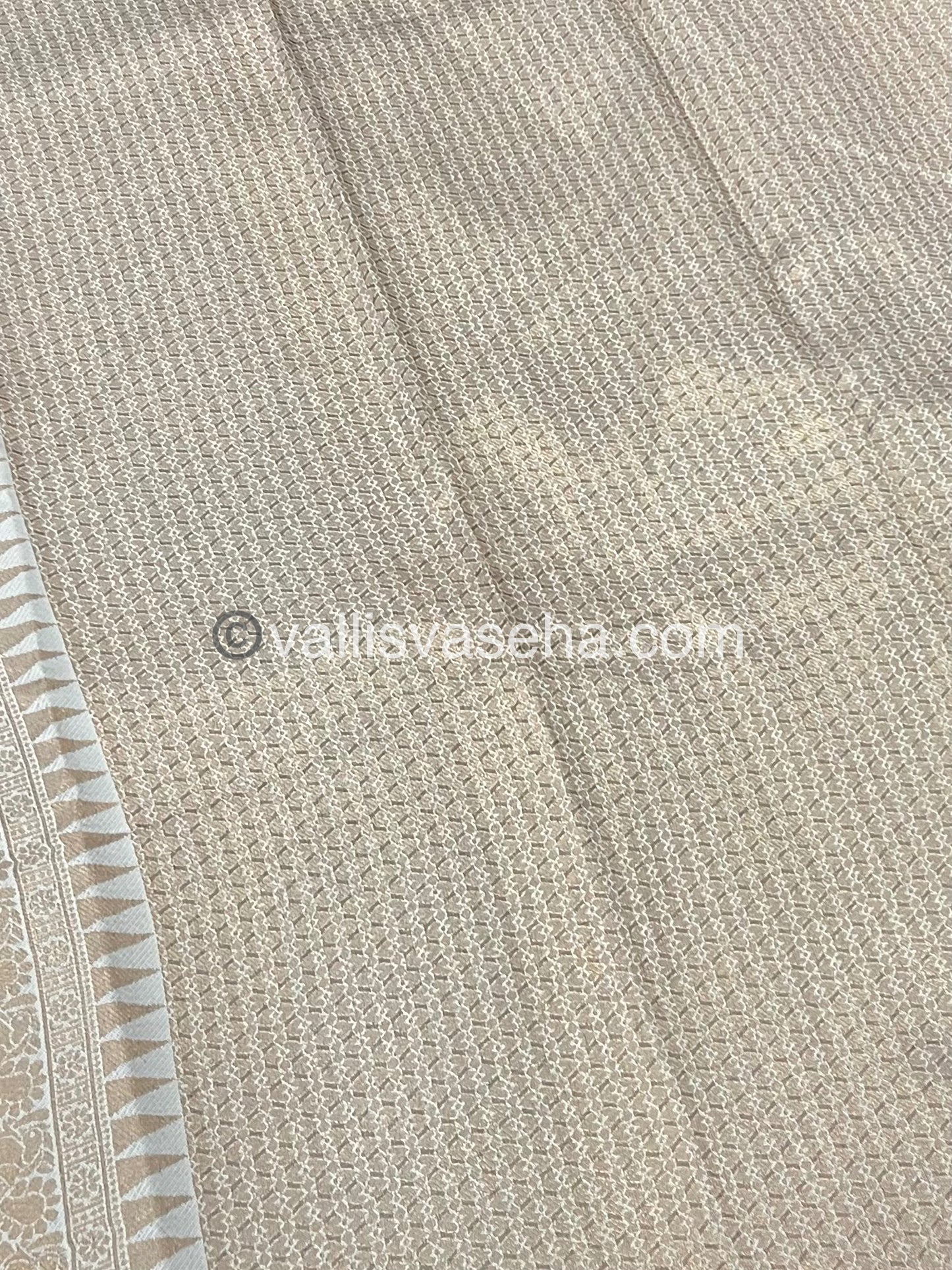 Kanchi Semi Silk - Mayil & Chakkaram design - VVKSS001